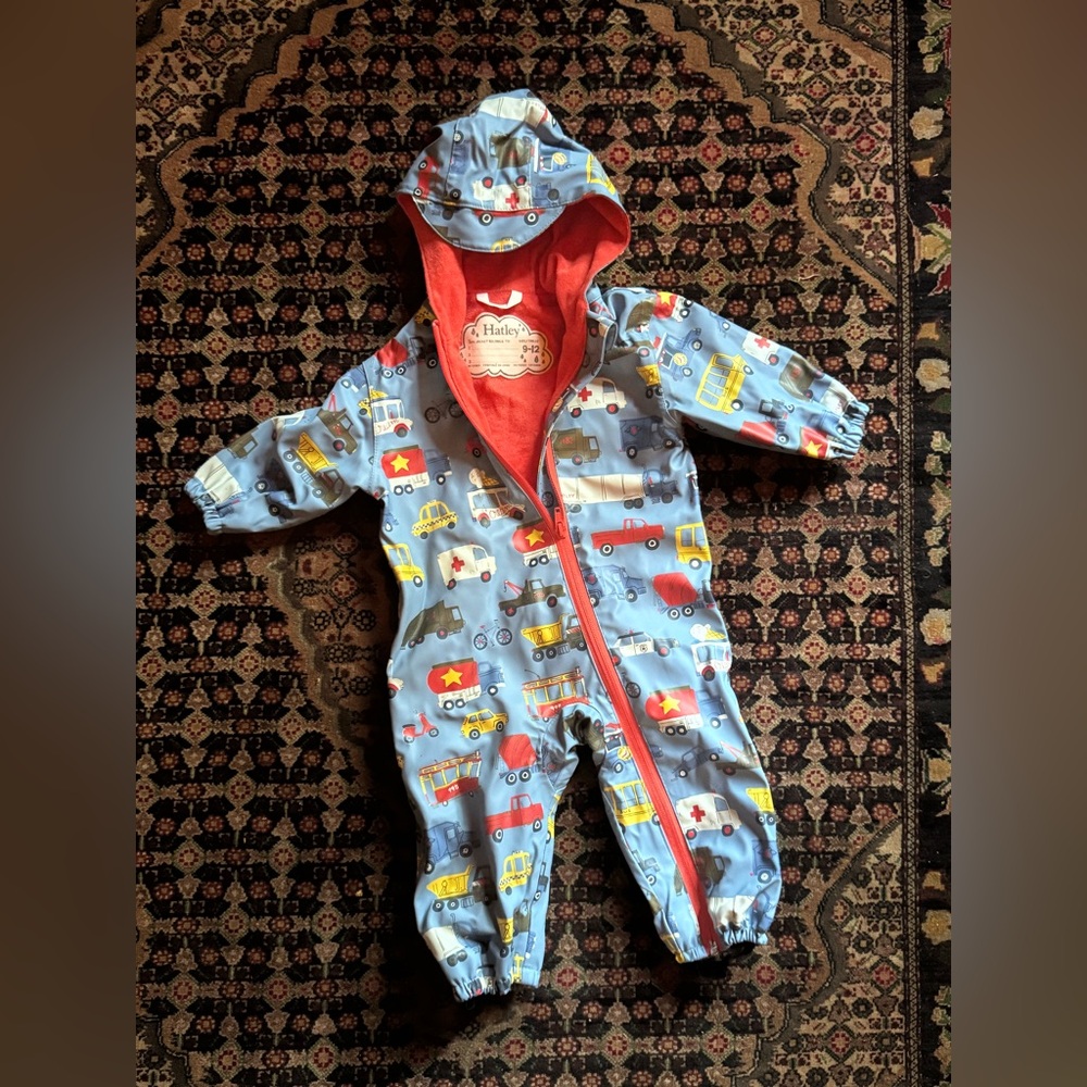 Hatley Toddler Zip-up Rainsuit